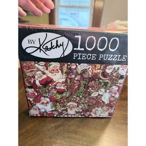 By Kathy 1000 piece Christmas puzzle Vintage Christmas NIB